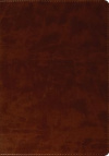 ESV - Large Print Bible, TruTone, Brown 